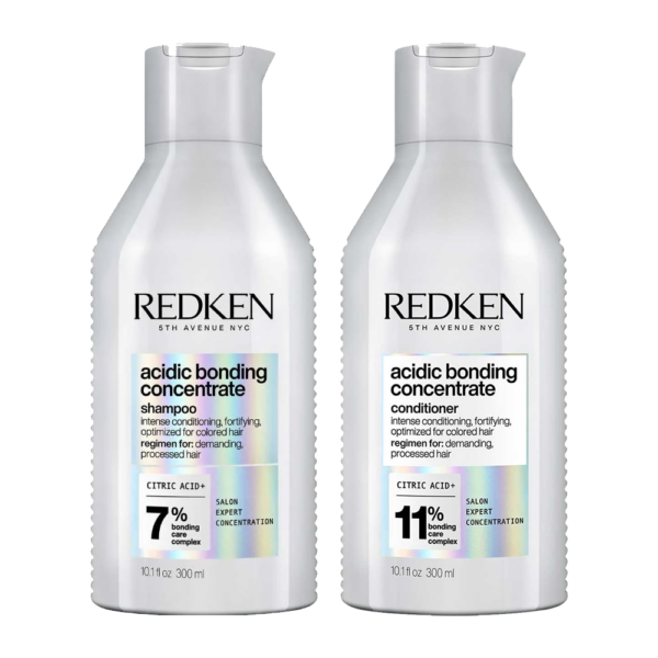 Redken Acidic Bonding Concentrate Shampoo and Conditioner Bundle - Ladies  and Gents Shop Beauty Supplies